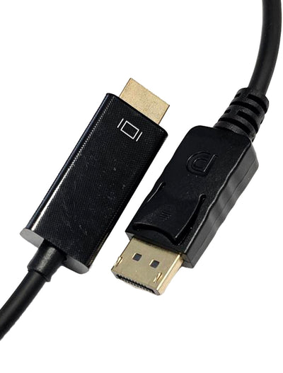 Display Port to HDMI Cable