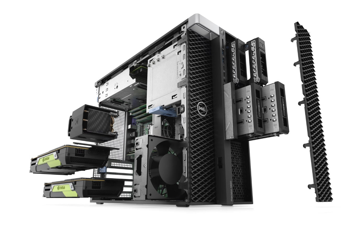 DELL PRECISION 5820 WORKSTATION XEON 128GB DDR4 1TB NVME NVIDIA RTX4000 8GB