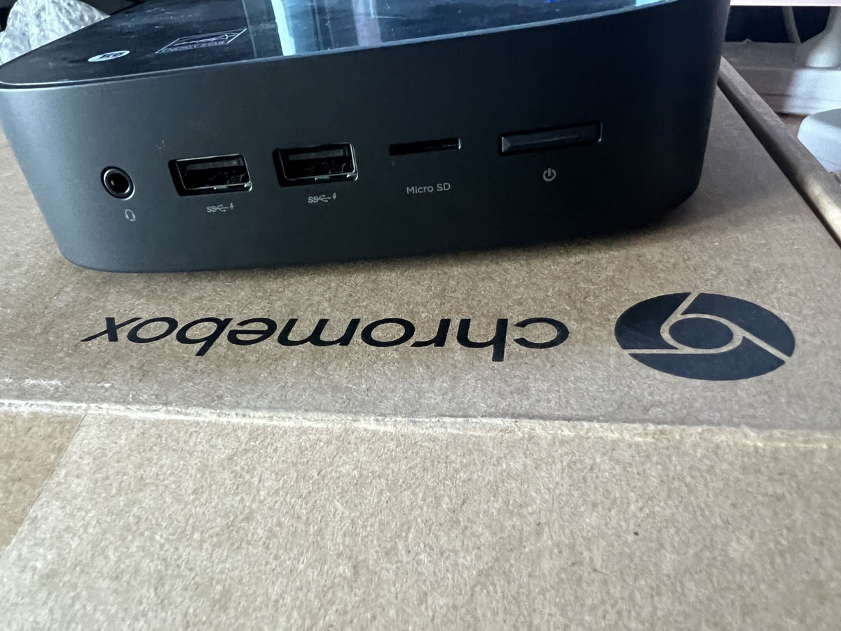 HP CHROMEBOX G3 8GB DDR4 32GB EMMC 2x HDMI Wifi Bluetooth Brand New in Box